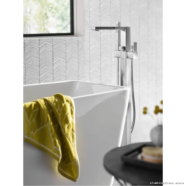 Moen 90 Degree Freestanding Tub Filler - Chrome S905 - Image 2