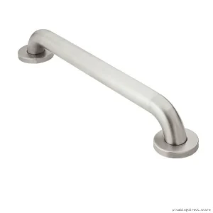 Moen Stainless Steel Bathroom Safety Grab Bar with Textured Grip