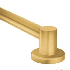 Moen Secure Bathroom Safety Grab Bar in Brushed Gold – 2ft