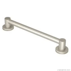 Secure Bathroom Safety Grab Bar in Brushed Nickel for Showers – Moen