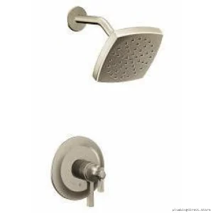 Flara UTS4912EPBN Moen Shower Trim - Eco-Friendly Water-Saving Brushed Nickel