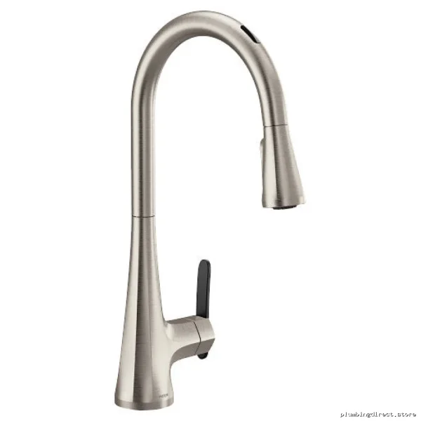 Moen Sinema U VOC Smart Kitchen Faucet – Pull Down Sprayer & Spot Resistant SS #S7...