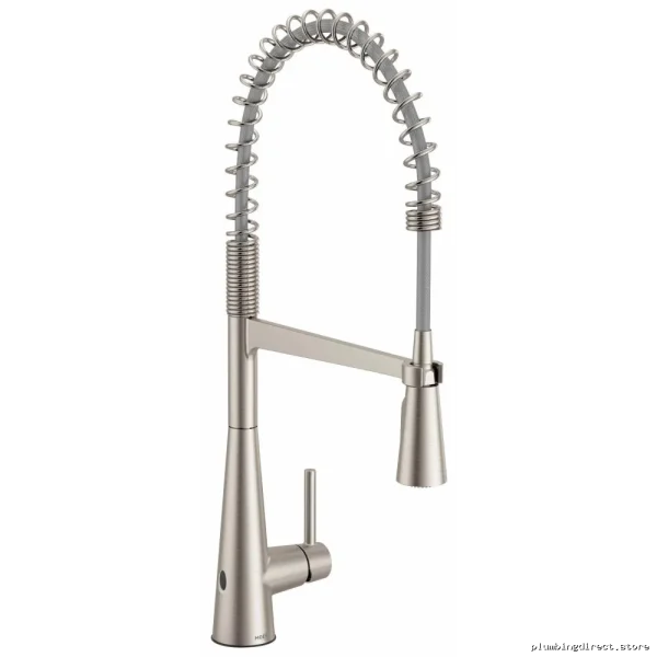 Moen Sleek MotionSense Wave Pre-Rinse Faucet w/ Spring Pulldown Spray - Spot Resist Stainless 5925EWSRS