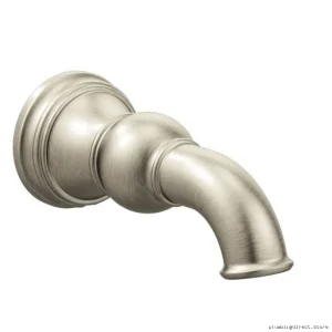 Moen Slim Tub Spout Diverter - Brushed Nickel S12105BN