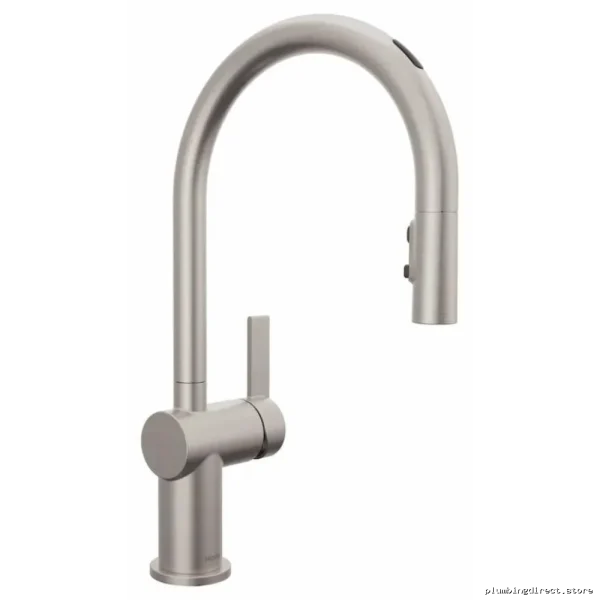Moen Spot Resist Stainless Steel Smart Kitchen Faucet with Pull Down Spray