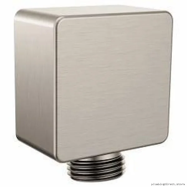 Moen A721SRN Spot Resist Brushed Nickel Wall Elbow - Shower Fitting