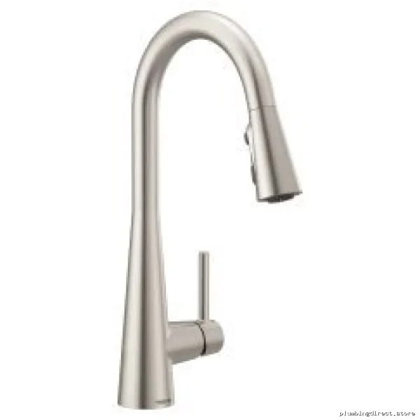 Moen Spot Resist Stainless Steel Pull Down Kitchen Faucet 7864SRS - Image 2