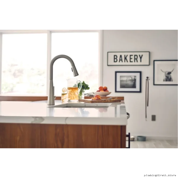 Moen Spot Resist Stainless Steel Pull Down Kitchen Faucet 7864SRS - Image 3