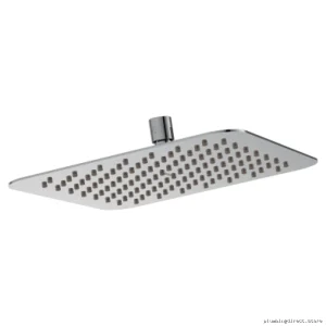 Square Thin Flat Rainfall Shower Head - Chrome Finish Moen