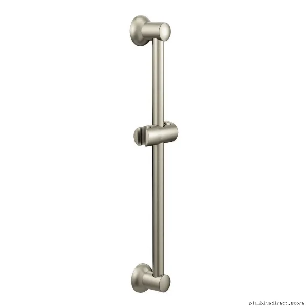 Moen Brushed Nickel Adjustable Shower Slide Bar - Stainless Steel A735BN