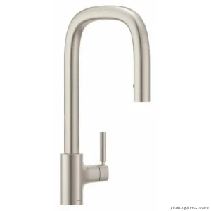 Moen S74001SRS Spot Resist Stainless Kitchen Faucet with Easy-Pull Spray Head