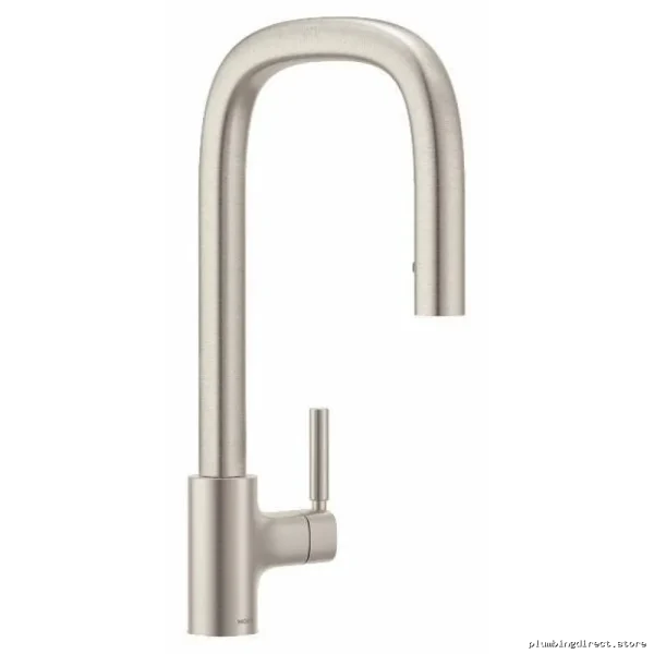 Moen S74001SRS Spot Resist Stainless Kitchen Faucet with Easy-Pull Spray Head