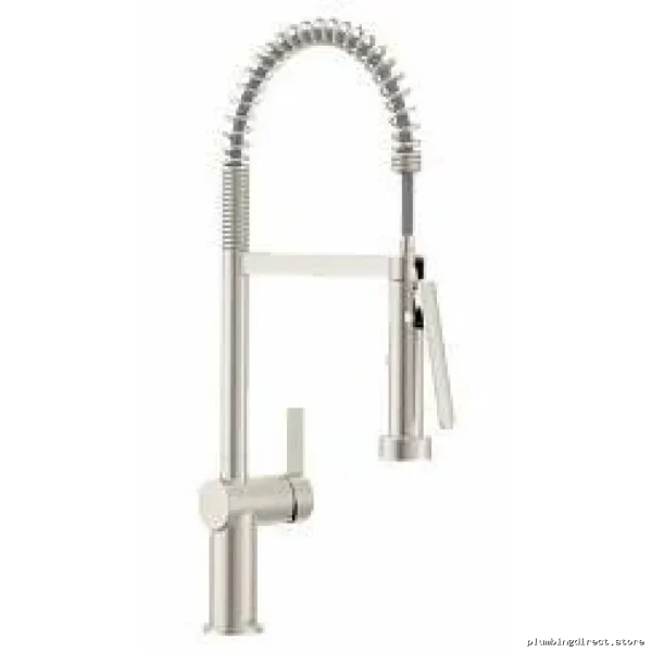 Moen Stainless Steel Spring Pulldown Kitchen Faucet with Spot Resist Finish