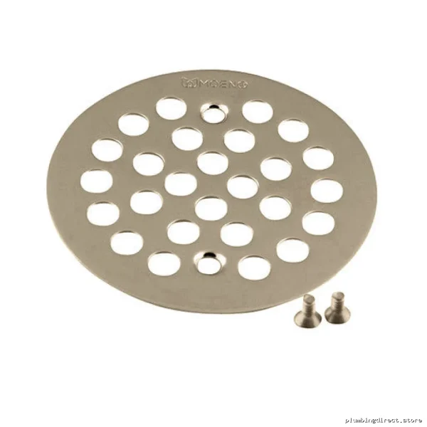 Moen Stainless Steel Shower Floor Drain - Modern Brushed Nickel Finish