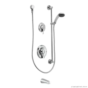 Moen T8341 Chrome Thermostatic Tub & Shower Trim Kit - Commercial-Grade Durable