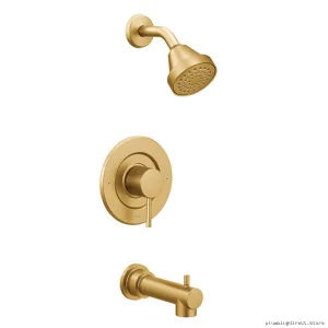 Moen Brushed Gold Shower Trim Kit with Posi-Temp Valve T2193BG