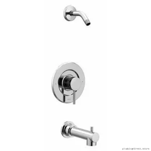 Moen Chrome Tub Shower Trim Kit T2193NH No Shower Head Posi-Temp Valve