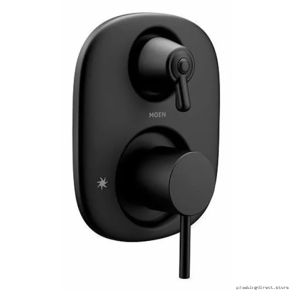 Moen T3290BL Triple-Function Transfer Valve Trim - Matte Black Finish