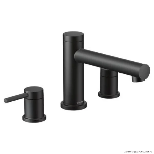Moen T393BL Matte Black Roman Tub & Shower Faucet Trim Kit
