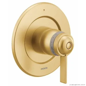 Cia ExactTemp Brushed Gold Moen Valve Trim T4621BG
