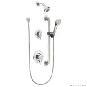 Chrome Shower Trim Kit with Posi-Temp Temperature Control - Moen T9342GBM15