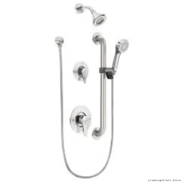 Chrome Shower Trim Kit with Posi-Temp Temperature Control - Moen T9342GBM15