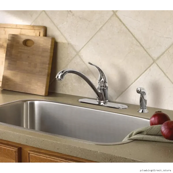 Torrance Kitchen Faucet with Detachable Spray - Chrome CA87480 Moen - Image 3