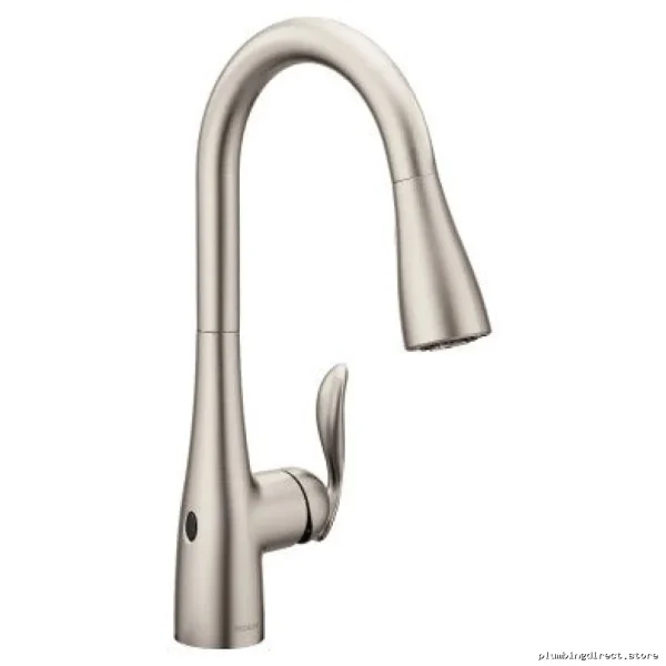 Touchless Motion Activated Kitchen Faucet w/Pull Down Spray & Spot Resistant Steel Moen