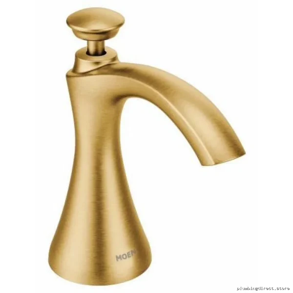 Moen Brushed Gold Touchless Soap Dispenser S3946BG Modern Design