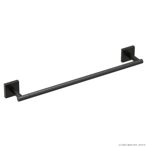 Moen Triva 18-Inch Bathroom Towel Bar Modern Matte Black Finish