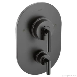 Moen TS22000BL Matte Black Posi-Temp Valve Trim with Built-In Diverter