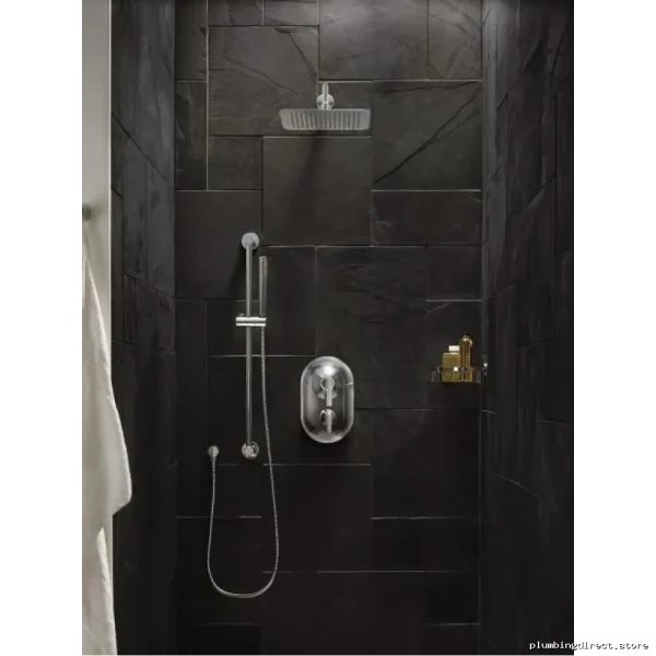 Moen TS2200BL Posi-Temp Valve Trim Matte Black with Integrated Diverter