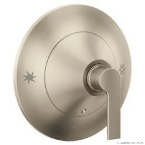 Moen Doux Brushed Nickel Posi-Temp Shower Valve Trim TS2201BN - Durable Design