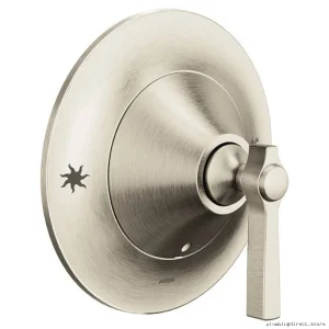 Flara Posi-Temp Brushed Nickel Faucet Valve Trim - TS2911BN Moen