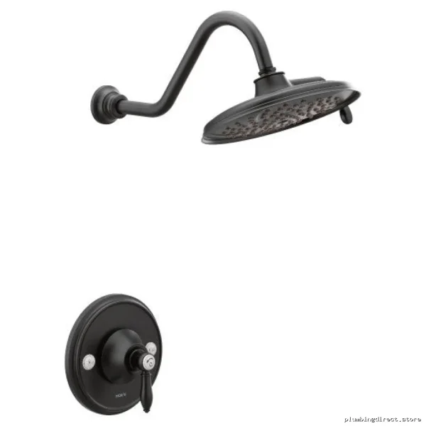 Moen Weymouth Posi-Temp Shower Trim Kit - Matte Black TS32102BL Modern Bathroom Upgrade