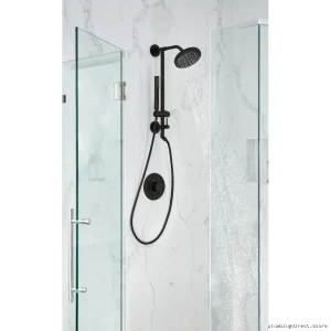 Moen TS3661NHBL Annex Shower Arm - Matte Black Finish No Head/Hand Shower Included
