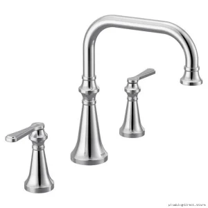 Moen TS44503 Chrome Roman Tub Faucet Trim - Elegant Bathroom Upgrade