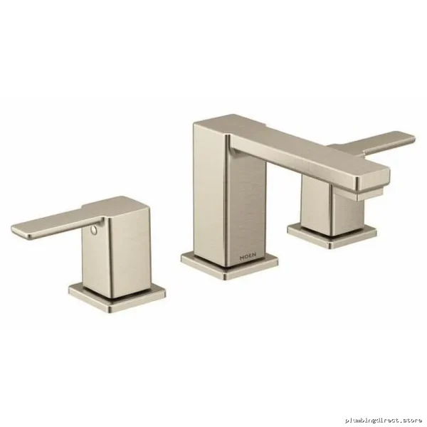 Moen TS6721BN Brushed Nickel 90° Widespread Bathroom Sink Faucet Trim Set