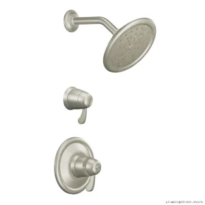 Moen TS3400BN Shower Trim - Brushed Nickel Finish with ExactTemp Smart Temp Control for Perfect Showers
