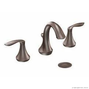 Modern Eva Widespread Oil-Rubbed Bronze Finish TV6420ORB Moen Faucet