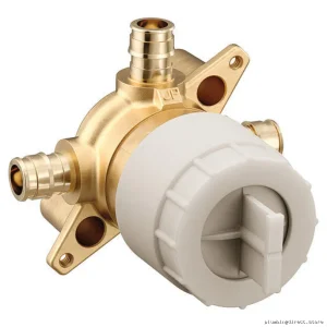 Moen U-Series M-Core Three-Way Pressure-Balanced Bathtub/Shower Mixer – Adjustable Flow Control