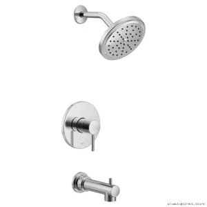 Moen UT3293EP Chrome Tub & Shower Trim - M-Core 3 Series, Sleek Design