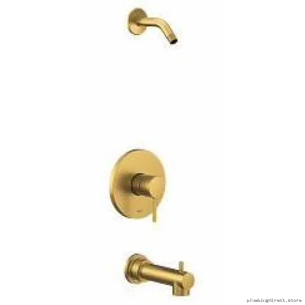 Moen Brushed Gold Tub Shower Trim Kit UT2193NHBG No Shower Head Included
