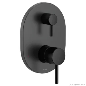 Moen Matte Black Shower Valve Trim with Diverter UT3290BL - M-Core 3 Series