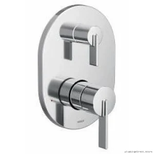 Moen UT3331 Chrome M-Core 3 Series Valve Trim with Built-In Diverter for Bathrooms