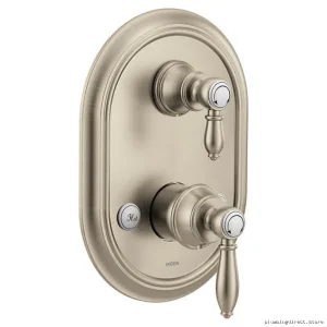 Moen UTS4311BN Brushed Nickel Valve Trim with Integrated Diverter - M-Core 3 Series