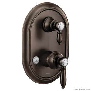 Moen UTS4311ORB Oil-Rubbed Bronze Faucet Trim – Integrated Diverter & Valve Control