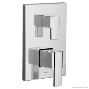 Moen UTS9011 Chrome 90-Degree M-Core 3 Series Valve Trim w/ Integrated Diverter