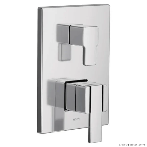 Moen UTS9011 Chrome 90-Degree M-Core 3 Series Valve Trim w/ Integrated Diverter