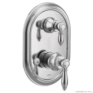Moen UTS4311 Chrome Valve Trim with Integrated Diverter | Weymouth M-Core 3 Series
